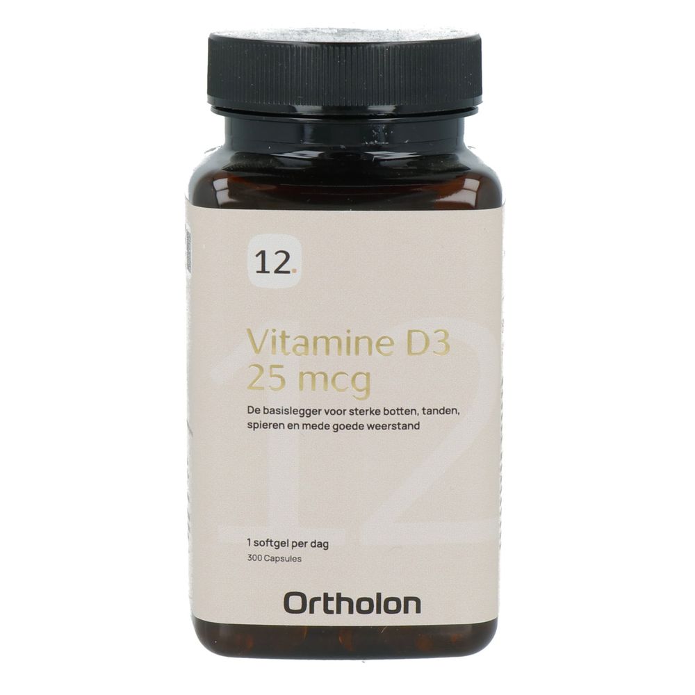 Ortholon Vitamine D3 Softgels