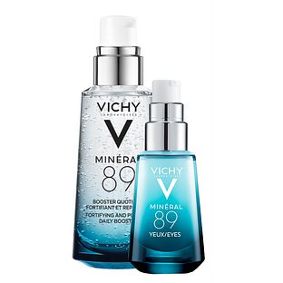 Vichy Minéral 89 ogen + Minéral 89 Serum Booster Combi Set 2ST