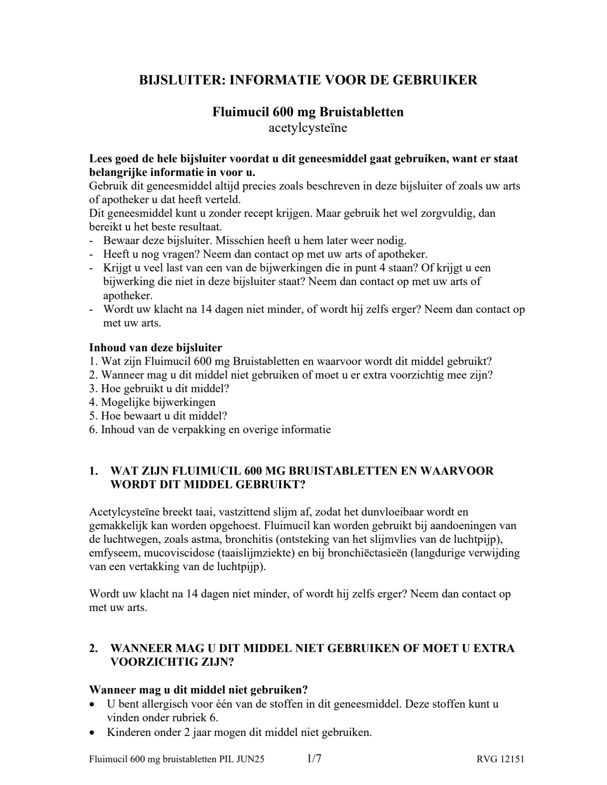 600mg Bruistablet afbeelding van document #1, leaflet