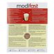 Modifast Banana Drink 440GR  achterkant verpakking