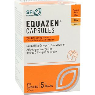 Springfield Equazen Omega 3- & 6- Vetzuren Capsules 210CP Springfield Equazen Omega 3- & 6- Vetzuren Capsules 210CP