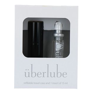 Uberlube Hervulbaar Glijmiddel Zwart 15ML