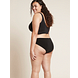 Boody Menstruatieondergoed Bikinislip Zwart Normaal/Hevig Maat M 1ST model 2
