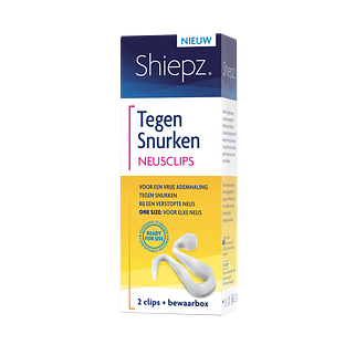 Shiepz Tegen Snurken Neusclips 2ST Shiepz Tegen Snurken Neusclips 2ST