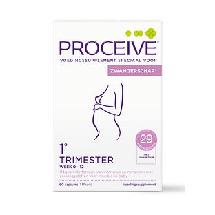 Proceive Zwangerschap Trimester 1 Capsules 60CP
