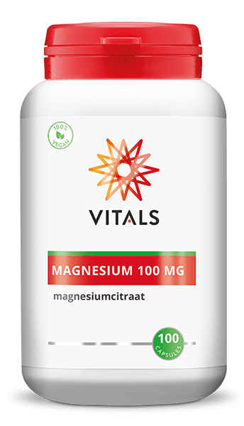 Vitals Magnesium 100mg Capsules afbeelding 1