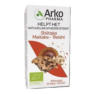 Arkocaps Shiitake Maitake Reishi Capsules 40CP Arkocaps Shiitake Maitake Reishi Capsules 40CP