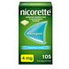Nicorette Suikervrij Kauwgom Menthol Mint 4mg 105ST Nicorette Suikervrij Kauwgom Menthol Mint 4mg 105ST