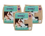 Bambo Nature Maat 1 Luiers XS - Multiverpakking 3x22ST