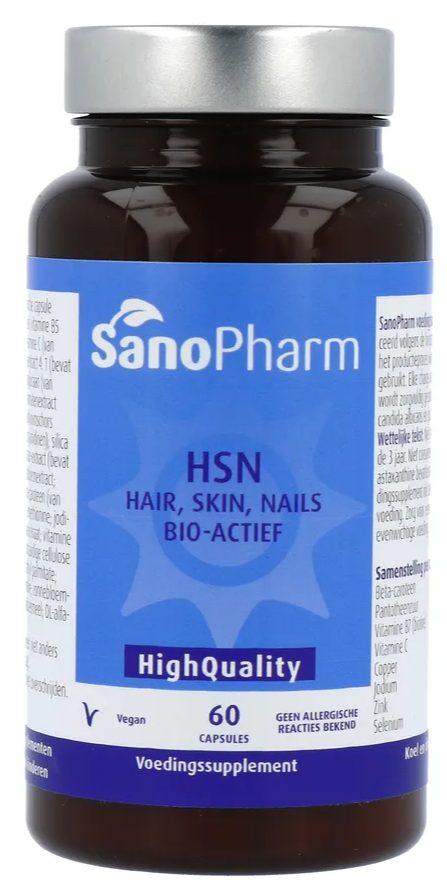 Sanopharm HSN Hair Skin Nails Capsules 60CP