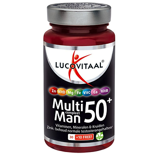 Lucovitaal Multi Compleet Man 50+ Tabletten 40TB