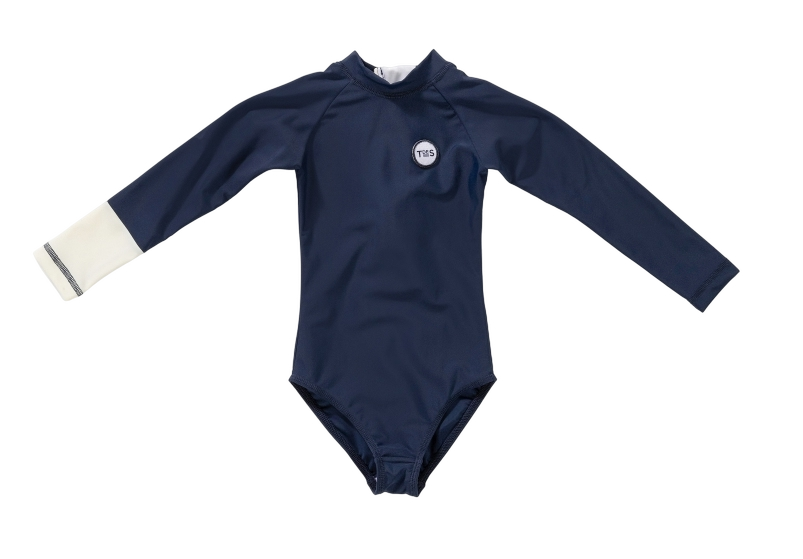 Tenue Soleil UV Swimsuit Blauw 10-12 jaar afbeelding 1