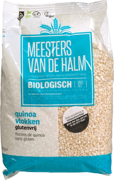 De Halm Quinoavlokken Glutenvrij Biologisch afbeelding