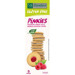 Damhert Gluten Free Pinkies Framboise 125GR