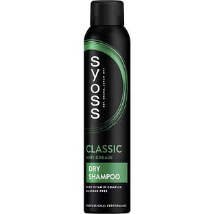Syoss Classic Anti Grease Dry Shampoo Silicon Free 200ML