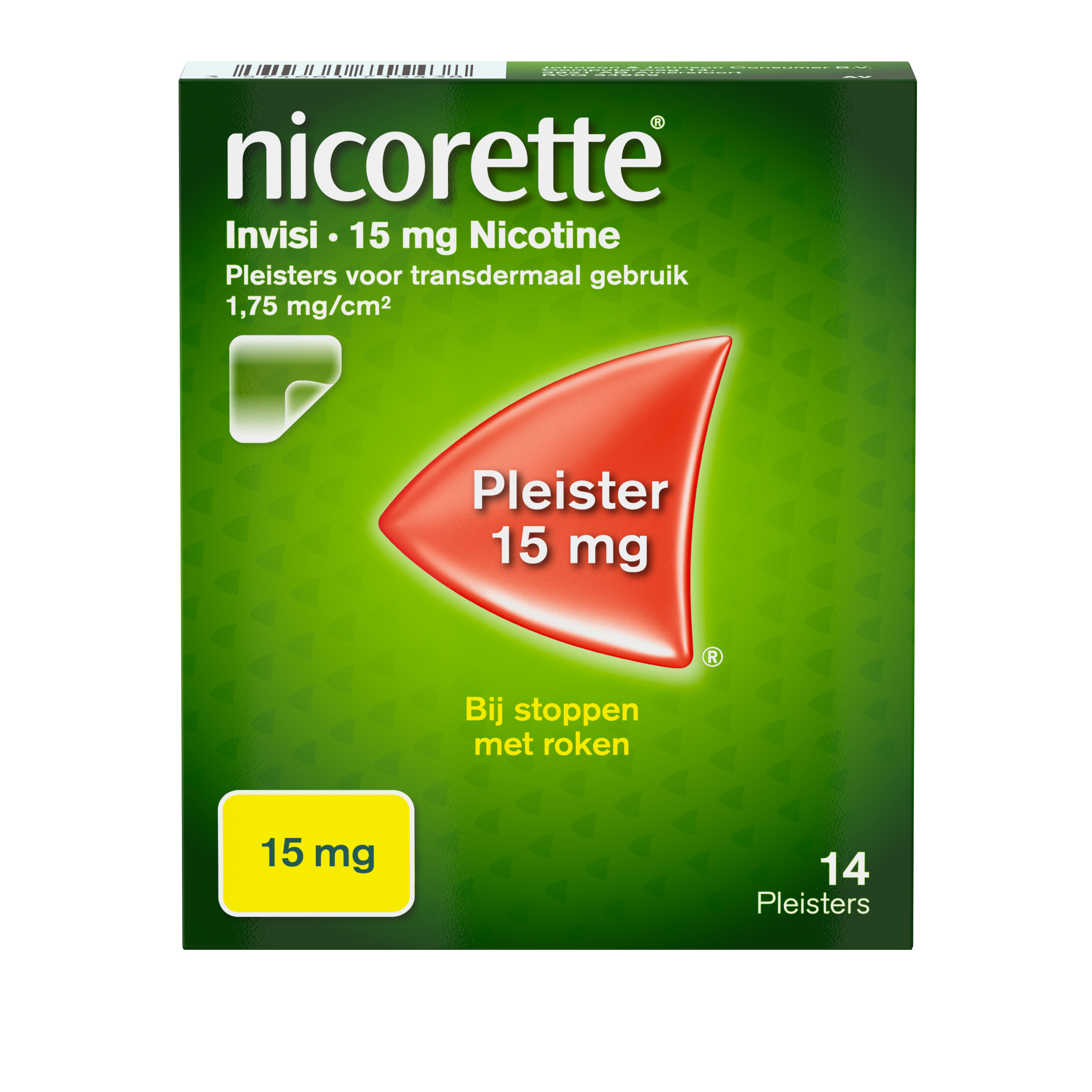 Nicorette Invisi 15 mg Nicotine Pleister
