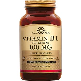 Solgar Vitamine B-1 100 mg Capsules 100VCP