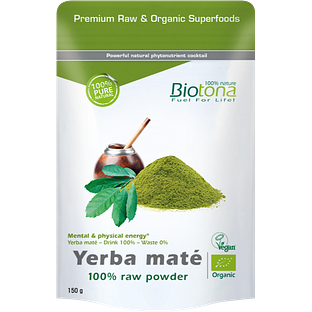 Biotona Yerba Mate Powder Raw 150GR