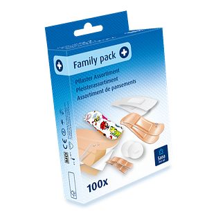 Sana First Aid Family Pack Assorti 100ST