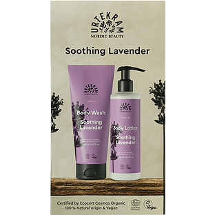 Urtekram Soothing Lavender Body Wash & Body Lotion Giftset 1ST Urtekram Soothing Lavender Body Wash & Body Lotion Giftset 1ST