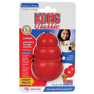 Kong Classic Rood Medium 1ST