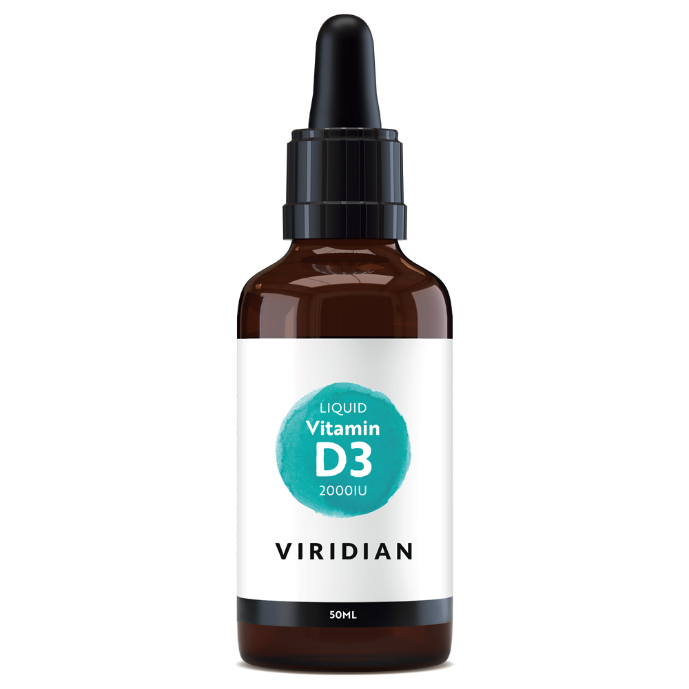Viridian Liquid Vitamin D3 Vegan Druppels