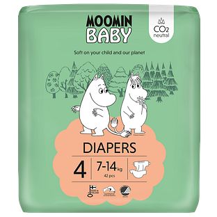 Moomin Baby Luier Maat 4 Maxi 42ST
