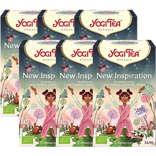 Yogi Tea New Inspiration Teabags Multiverpakking 6x17ST