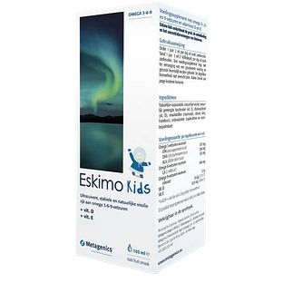 Metagenics Eskimo 3 Kids Vloeibaar 105ML Metagenics Eskimo 3 Kids Vloeibaar 105ML