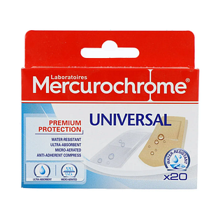 Mercurochrome Pleisters Universal 20ST