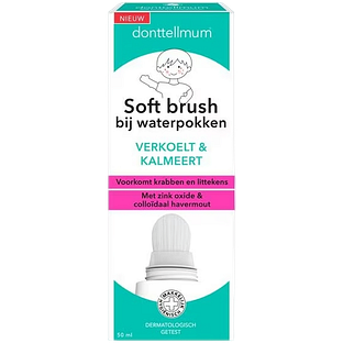 Donttellmum Soft Brush bij Waterpokken 50ML Donttellmum Soft Brush bij Waterpokken 50ML