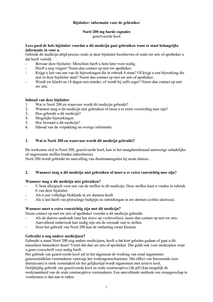 Capsules 200mg afbeelding van document #1, leaflet