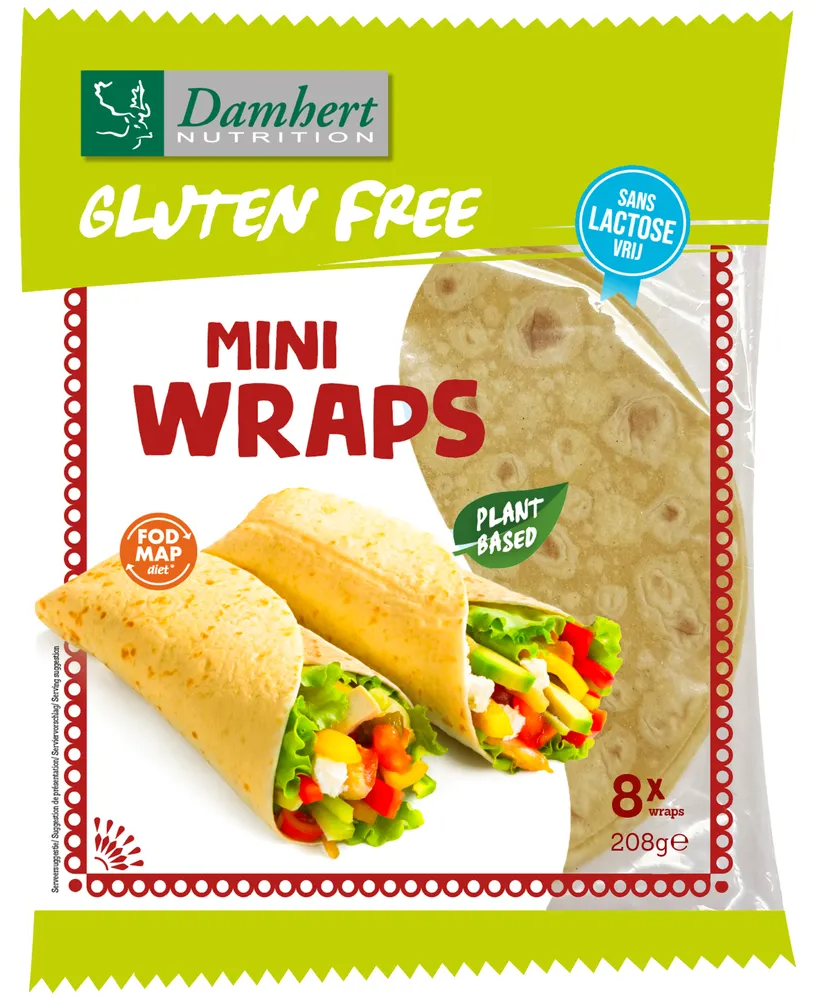 Damhert Mini Wraps Glutenvrij afbeelding