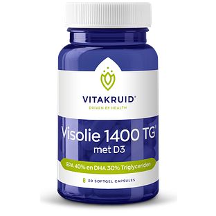Vitakruid Visolie 1400 TG® Triglyceriden met D3 30SG