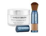 Sunday Brush Protect & Cleanse Set - Tan 2 Stuks