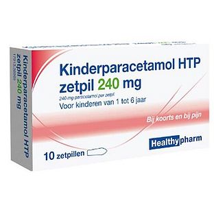 Healthypharm Kinderparacetamol HTP Zetpil 240mg 10ST