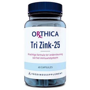Orthica Tri Zink 25 Capsules 60CP
