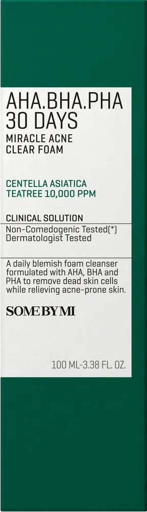 Some By Mi AHA.BHA.PHA 30 Days Miracle Acne Clear Foam