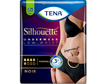 TENA Silhouette Underwear Low Waist Normal Noir L 10ST TENA Silhouette Underwear Low Waist Normal Noir L 10ST