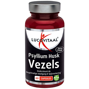 Lucovitaal Psyllium Husk Vezels Capsules 60CP
