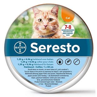 Bayer Seresto Teken- en Vlooienband Kat 1ST