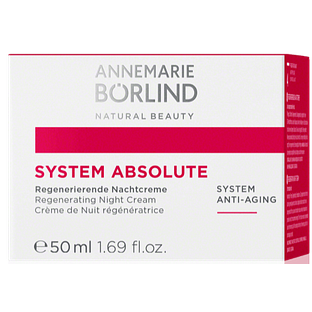 Annemarie Börlind System Absolute Anti Aging Regenerating Night Cream 50ML