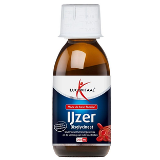 Lucovitaal IJzer Bisglycinaat Siroop 200ML Lucovitaal IJzer Bisglycinaat Siroop 200ML