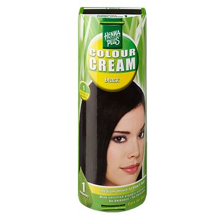 Hennaplus Colour Cream 01 Black 60ML