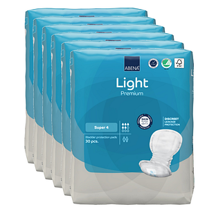ABENA Light Premium Super 4 Inlegverband - Multiverpakking 6x30ST