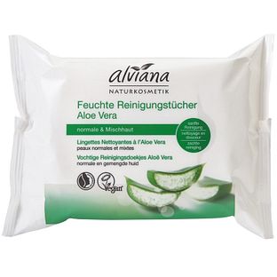 Alviana Reinigingsdoekjes Aloe Vera 25ST Alviana Reinigingsdoekjes Aloe Vera 25ST