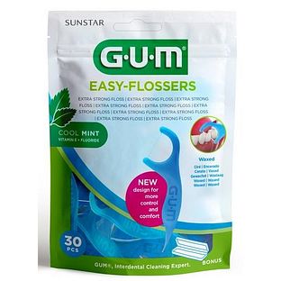 GUM Easy Flossers Cool Mint 30ST