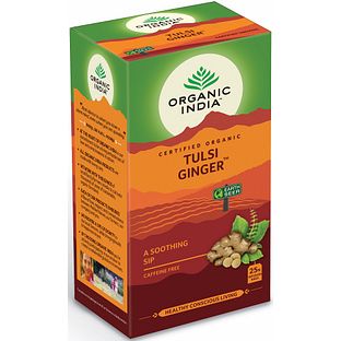 Organic India Tulsi Ginger 25ZK Organic India Tulsi Ginger 25ZK