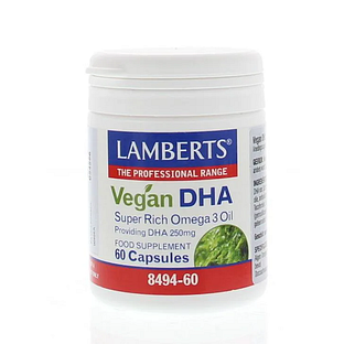 Lamberts Vegan DHA 250mg Capsules 60CP