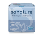 Sanature 100% Katoenen Maandverband Ultra Dun 10ST